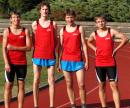 Filip Kopečný, Adam Klapil, Petr Koutný a Jiří Frnka
